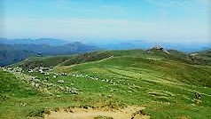 Camino crossing the Pyrenees
