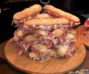  bocadillos of Ibérico ham
